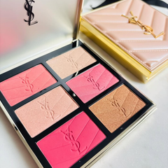 Phấn Má Hồng YSL Limited‑Edition Golden Oasis Face Palette (6×4.5g) – Hàng US