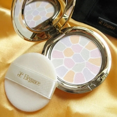 Phấn Phủ Nén Bền Màu Kiềm Dầu Elegance La Poudre Haute Nuance - Tone 01 - 8.8g Fullbox Hàng Duty