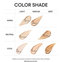 Cushion Laneige Neo Cushion The Glow SPF50+/PA+++ Dưỡng Ẩm Căng Bóng 15g Kèm Lõi 15g - Fullbox - Hàng Duty