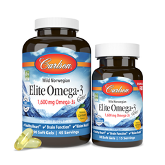 Viên Uống Bổ Sung Omega3 Carlson Elite - Nobox Hàng US