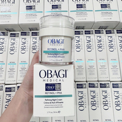 Kem Dưỡng Tái Tạo Da Obagi Retinol+PHA Refining Night Cream 50ml - Fullbox Công Ty