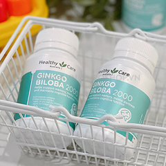 Viên Uống Bổ Não Healthy Care Ginkgo Biloba 2000 - 100 viên
