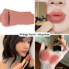 Son YSL Rouge Pur Couture Caring Satin - Fullbox