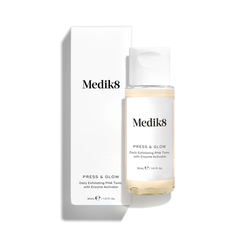 Nước Hoa Hồng Tẩy Tế Bào Chết Dịu Nhẹ Medik8 Press Glow 30ml - Fullbox Hàng US