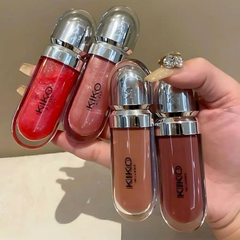 Son Bóng Kiko Milano 3D Hydra Lipgloss - 12 Pearly Amaryllis Red - 6.5ml Fullbox