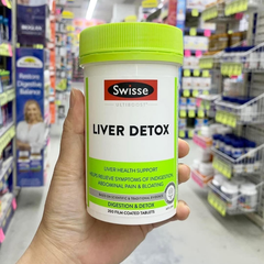 Viên Uống Giải Độc Và Bổ Gan Swisse Liver Detox