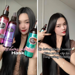 Xịt Dưỡng Tóc Hask 5 in 1 Leave in Spray - 175ml Nobox