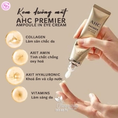 Combo 2 Kem Dưỡng Mắt AHC Premier Ampoule In Eye Cream 12ml x 2