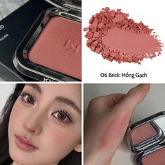 Phấn Má Hồng Kiko Unlimited Blush 6g - Fullbox