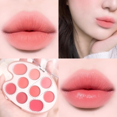 Bảng Son Và Má Hồng Kem 9 Ô Dasique Mood Painting Lip & Cheek 6g