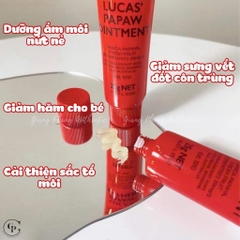 Combo 2 Kem đa năng Lucas Pawpaw Ointment 25g x 2