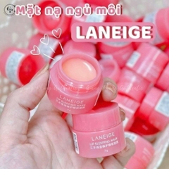 Combo 2 Mặt nạ ngủ môi mini Laneige Berry - 3g CTY Nobox