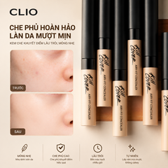 Che khuyết điểm Clio Kill Cover Airy Fit Concealer 3g - Tách Set Nobox