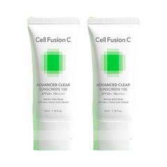 Combo 2 Kem Chống Nắng Cell Fusion C Advanced Clear Sunscreen 100 SPF50+ PA++++ 35ml - Tách set Nobox [Tiết kiệm 41K + Freeship]