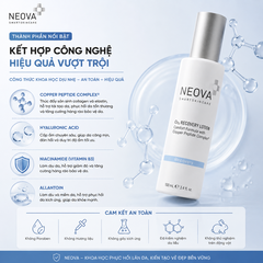 Kem Neova Cu3 Recovery Lotion Phục Hồi Dịu Da Sau Treatment 100ml - Fullbox - Hàng Công Ty