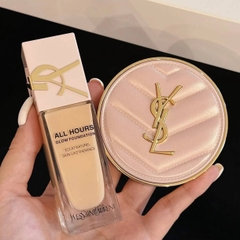 Kem Nền YSL Nắp Hồng All Hours Glow Foundation - Fullbox 25ml - Hàng Duty