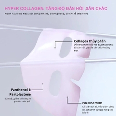Mask Mediheal Hyper Collagen Gel Mask Căng Bóng Phục Hồi Da - 9 Miếng Fullbox