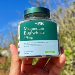 Viên uống HB Magnesium Bisglycinate 375mg Hỗ Trợ Giấc Ngủ - 90 viên