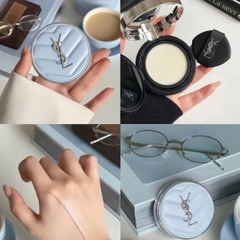 Cushion Phấn Nước YSL Xanh All Hours Blur Không Màu 14g - Fullbox Hàng Duty