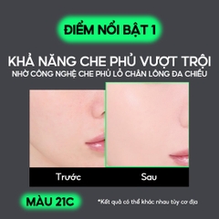 Cushion Laneige Neo Cushion The Matte SPF42/PA+++ 15g Kèm Lõi 15g - Fullbox Hàng Duty