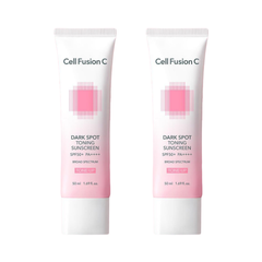Combo 2 Kem Chống Nắng Cell Fusion C Toning Sunscreen SPF50+ PA++++ - Dark Spot Tone-up 50ml Fullbox - CTY [Tiết kiệm 49K + Freeship]