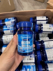 Viên uống Puritan’s Pride Super Biotin giúp mọc tóc & khỏe móng 60v