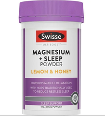 Bột Swisse Magnesium + Sleep Powder Lemon&Honey 180g