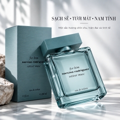 Nước hoa nam Narciso Rodriguez for him Vetiver Musc EDT 100ml Fullbox Hàng US