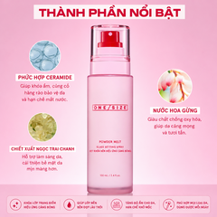 Xịt khoá ONE/SIZE Powder Melt Glass Setting Spray 100ml - Fullbox - Hàng US