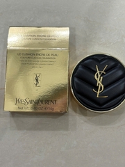 Cushion YSL Encre De Peau Couture Foundation SPF23 Vỏ Đen - 14g Fullbox