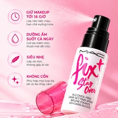 Xịt Khoá Makeup MAC Fix+ Stay Over Setting Spray 13ml Nobox - Hàng Công Ty
