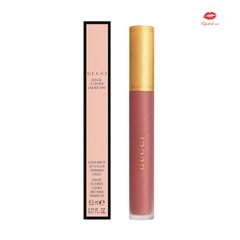Son kem Gucci Rouge Liquid Matte Lip Colour 6.5ml Fullbox - Màu 208 They Met In Argentina (Cam hồng đất)