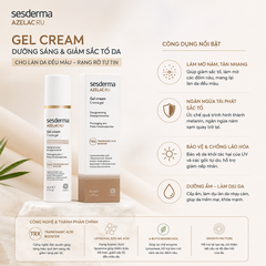 Kem Gel Sesderma Azelac Ru Gel Cream 50ml - Fullbox - Hàng Công Ty