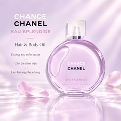 Dầu dưỡng Hair and Body Oil Chanel Chance Eau Splendide 150ml Fullbox Hàng Duty