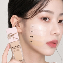 Kem Nền YSL Nắp Hồng All Hours Glow Foundation - Fullbox 25ml - Hàng Duty