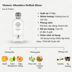 Nước Hoa Maison Alhambra Delilah 100ml - Fullbox - Hàng Công Ty