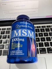 Viên uống hỗ trợ xương khớp Puritan MSM 1000mg - 120 viên