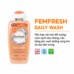Dung Dịch Vệ Sinh Phụ Nữ Femfresh 250ml Hàng Công Ty