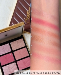 Bảng 6 ô YSL Brewed Reflections Couture Face Palette 27g - Màu 1 Light to Medium Fullbox