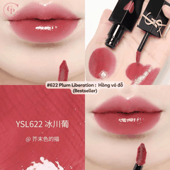 Son Kem YSL Vinyl Cream High Shine Lip Stain - 5.5ml - Fullbox