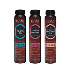 Dầu dưỡng phục hồi, làm bóng tóc Hask Oil 18ml