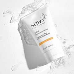 Kem chống nắng NEOVA Active Optimal Defense DNA Repair Enzymes + Antioxidant Broad Spectrum SPF 43 (Water Resistant 80min) - Fullbox 89ml