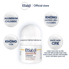 Lăn Khử Mùi EtiaXil Detranspirant - 15ml