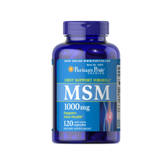 Viên uống hỗ trợ xương khớp Puritan MSM 1000mg - 120 viên