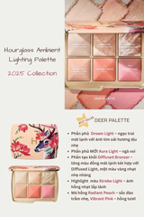 Bảng Phấn 6 Ô Hourglass Ambient Lighting Edit Unlocked - Deer (1.4gx6) - Fullbox Hàng US