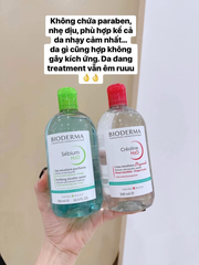 Nước Tẩy Trang Bioderma H2O Micellar (Sensibio/Sébium)