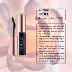 Mascara Lancome Lash Idôle Làm Dày Và Cong Mi - Tách Set US