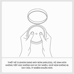 Cushion Renoderm Day long BB Cream Silver 15g - Hàng Công Ty