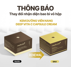 Kem Dưỡng Dạng Viên Nang Medicube Deep Vita C Capsule Cream 55g - Fullbox
