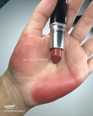 Set 2 Son MAC Topsy Teddy - Son Thỏi Và Chì Kẻ Màu 617 Velvet Teddy - Fullbox Hàng US